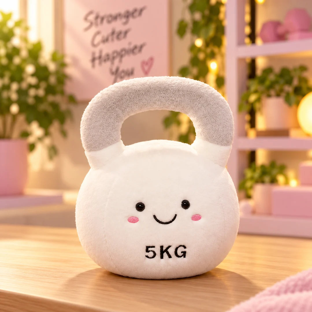 Cute Kettlebell Plush